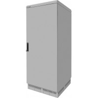 Szafa Instalacyjna Rack Stojąca 19" 27u 600x800 IP55 Szara Lanberg Złożona