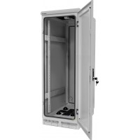 Szafa Instalacyjna Rack Stojąca 19" 32u 600x800 IP55 Szara Lanberg Złożona