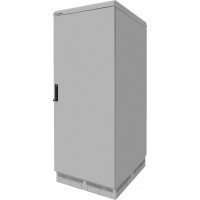 Szafa Instalacyjna Rack Stojąca 19" 32u 600x1000 IP55 Szara Lanberg Złożona