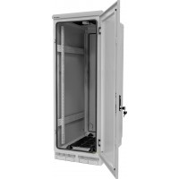 Szafa Instalacyjna Rack Stojąca 19" 32u 600x1000 IP55 Szara Lanberg Złożona