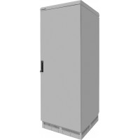 Szafa Instalacyjna Rack Stojąca 19" 37u 600x800 IP55 Szara Lanberg Złożona