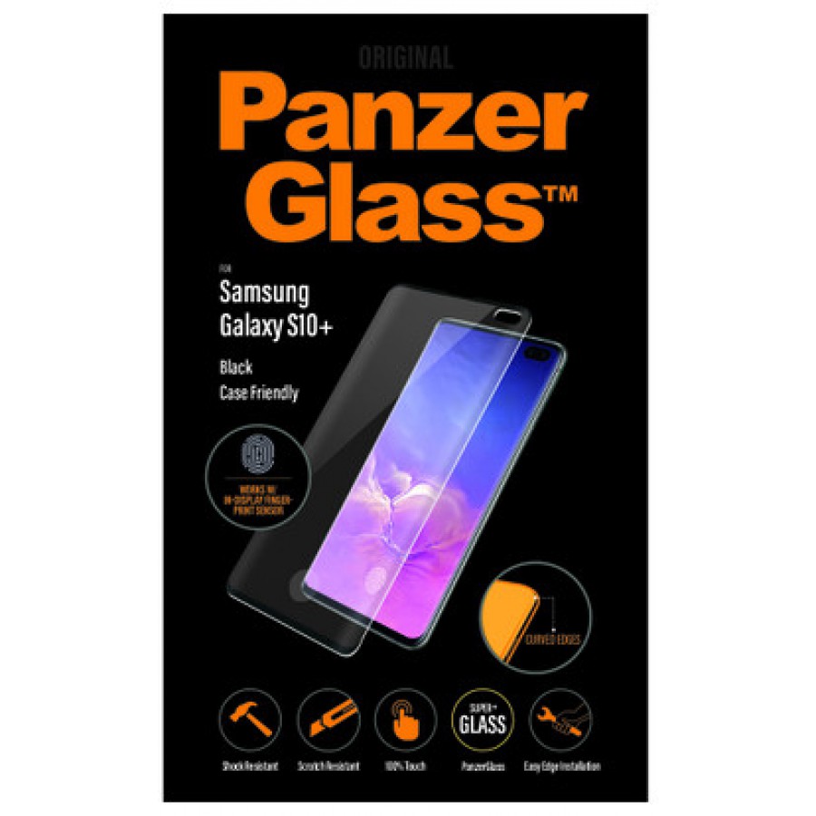 Szkło Hartowane Panzerglass Do Samsung Galaxy S10+ Czarny