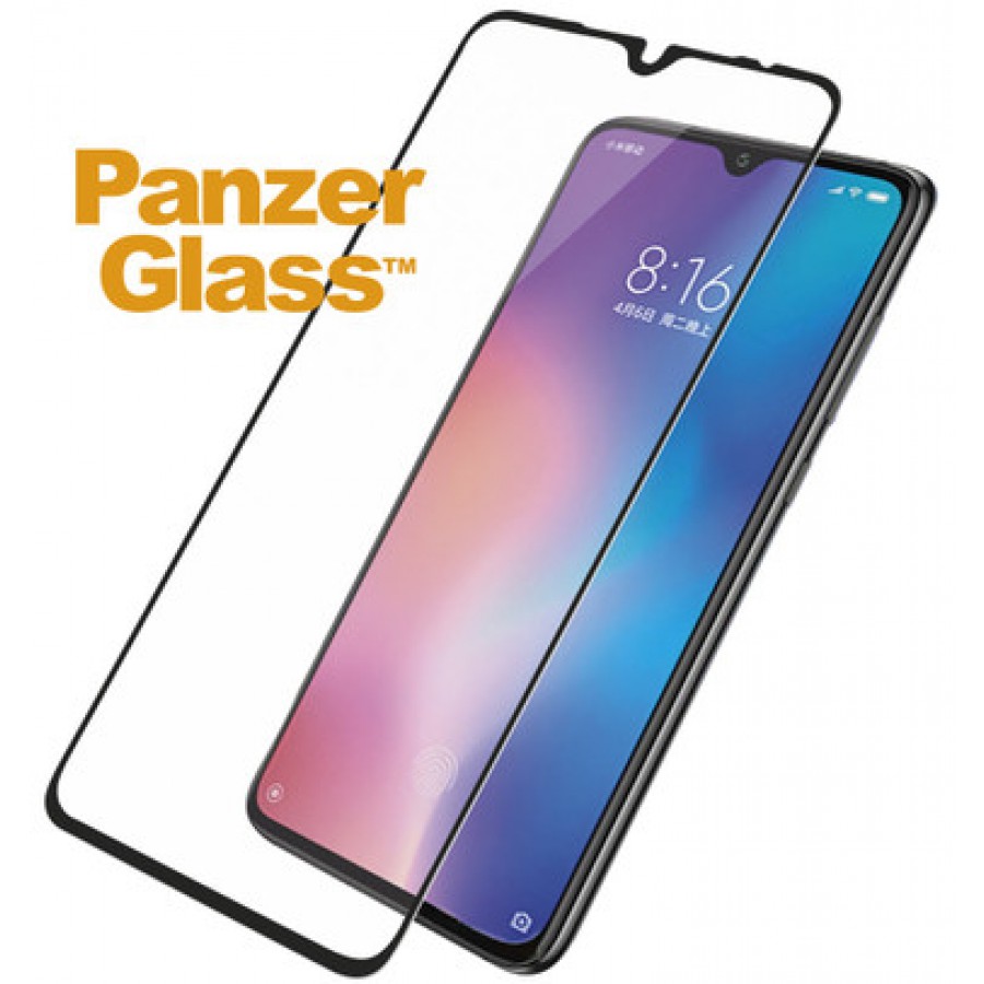 Szkło Hartowane Panzerglass Do Xiaomi Mi 9 Czarny