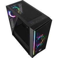 Obudowa Genesis Irid 400 RGB Midi Tower Z Oknem Bez Zasilacza Wentylatory Led RGB