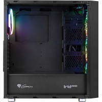 Obudowa Genesis Irid 400 RGB Midi Tower Z Oknem Bez Zasilacza Wentylatory Led RGB