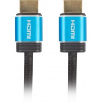 Kabel HDMI M/M V2.0 1m Pełna Miedź Czarny Box Premium Certyfikat Lanberg