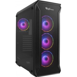 Obudowa Genesis Irid 505 ARGB Midi Tower Z Oknem, USB 3.0, Bez Zasilacza