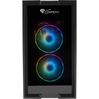 Obudowa Genesis Irid 353 ARGB Micro Tower Z Oknem, USB 3.0, Bez Zasilacza