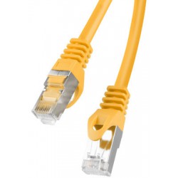 Patchcord Kat.5e FTP 0.25m Pomarańczowy Lanberg