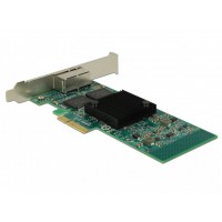 Karta PCI Express->2x Gigabit Lan Low Profile Delock