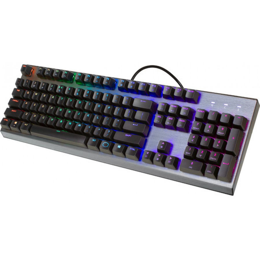 Klawiatura Dla Graczy Cooler Master CK350 Mechaniczna Podświetlenie RGB Outemu Blue Gamingowa