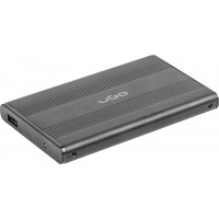 Obudowa HDD/SSD Zewnętrzna Ugo Marapi S130 2.5” USB 3.0 Aluminium Czarna