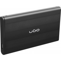 Obudowa HDD/SSD Zewnętrzna Ugo Marapi S130 2.5” USB 3.0 Aluminium Czarna