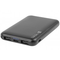 Power Bank Natec Extreme Media Trevi Compact 5000mAh 2x USB-A + 1x USB-C Czarny