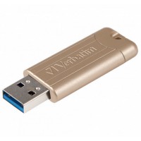 Pendrive Verbatim 64GB Pinstripe USB 3.0 Gold Anniversary Edition