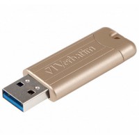 Pendrive Verbatim 128GB Pinstripe USB 3.0 Gold Anniversary Edition