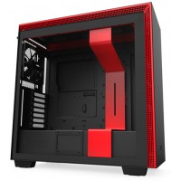 Obudowa Nzxt H710 Midi Tower Z Oknem Bez Zasilacza Czarno-Czerwona