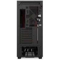 Obudowa Nzxt H710 Midi Tower Z Oknem Bez Zasilacza Czarno-Czerwona