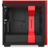 Obudowa Nzxt H710i Midi Tower Z Oknem Bez Zasilacza Czarno-Czerwona