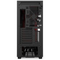 Obudowa Nzxt H710i Midi Tower Z Oknem Bez Zasilacza Czarno-Czerwona