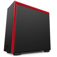 Obudowa Nzxt H700 Midi Tower Z Oknem Bez Zasilacza Czarno-Czerwona