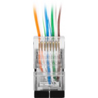 Wtyk Sieciowy RJ45 (8p8c) Przelotowy Lanberg Kat.5e Ftp 20 Szt