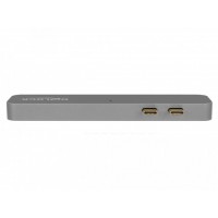 Stacja Dokująca Dla Macbook Delock USB-C(M)->2x USB 3.1, HDMI, 1x Thunderbolt, Czytnik Sd/Microsd 5k