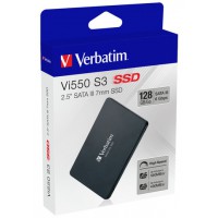 Dysk Wewnętrzny Verbatim Vi550 S3 SSD 128GB 2.5" Sata III Czarny