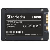 Dysk Wewnętrzny Verbatim Vi550 S3 SSD 128GB 2.5" Sata III Czarny