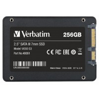 Dysk Wewnętrzny Verbatim Vi550 S3 SSD 256GB 2.5" Sata III Czarny