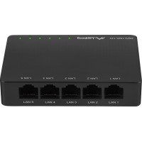 Switch Lanberg DSP2-1005-12V 5x 1Gb/s Gigabit Ethernet Desktop 12V