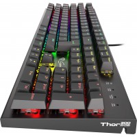 Klawiatura Dla Graczy Genesis Thor 300 RGB Mechaniczna Podświetlenie Software Outemu Brown