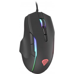 Mysz Dla Graczy Genesis Xenon 220 6400dpi RGB Czarna Gamingowa