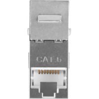 Łącznik Keystone Gniazdo RJ45->RJ45 FTP Kat6 90 Złączka Sieciowa Lanberg