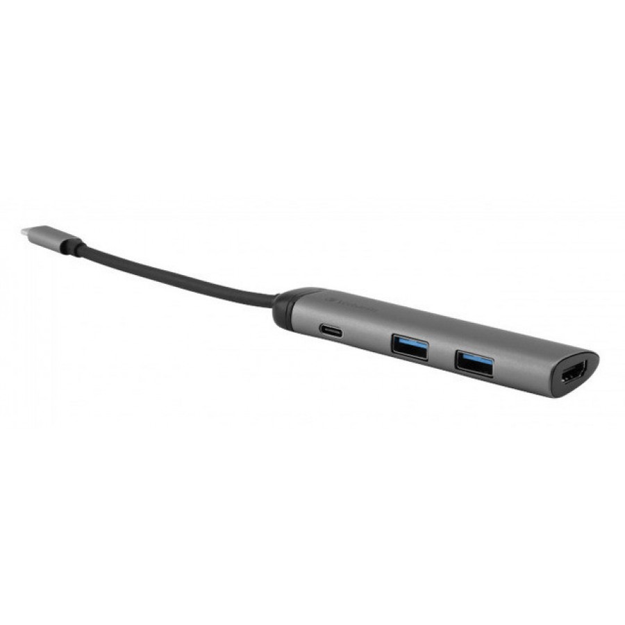 Multi Port Verbatim USB-C 3.1 Gen 1, 2x USB 3.0, HDMI 4k, Type-C