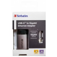 Karta Sieciowa Verbatim USB Type-C 3.1 1x RJ45 1Gb Na Kablu