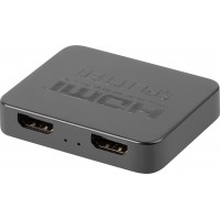 Splitter Video Lanberg HDMI->2x HDMI 4k + Port Micro USB Czarny