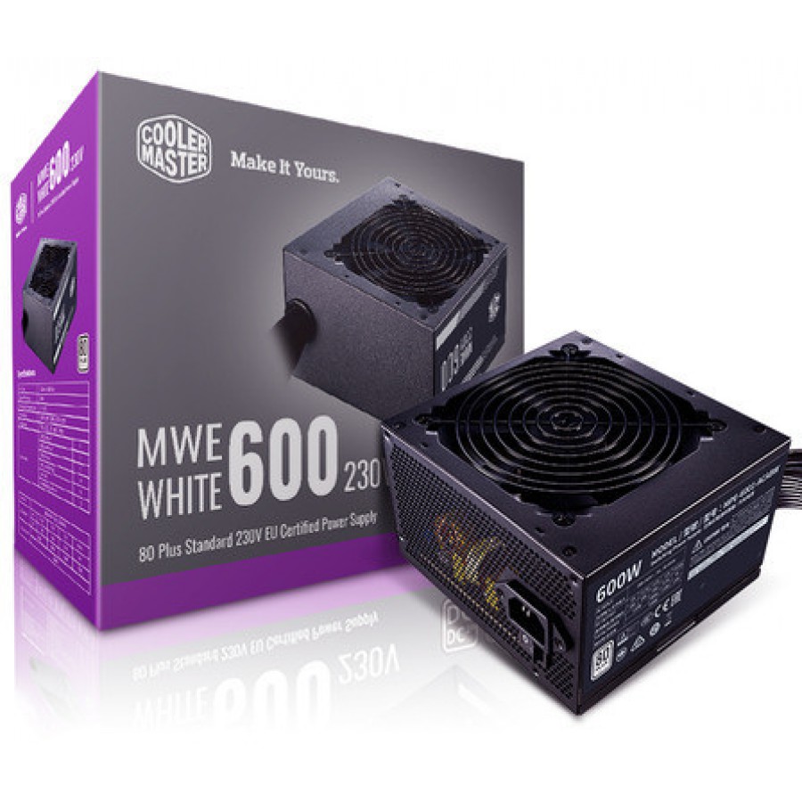 Zasilacz Cooler Master MWE White 600W V2 80+