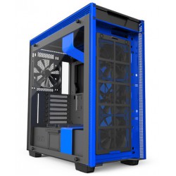 Obudowa NZXT H700i Midi Tower Z Oknem Bez Zasilacza Czarno-Niebieska