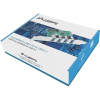 Karta PCI Express->USB 3.1 Gen1 4-Port + Śledź Low Profile Lanberg