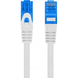 Patchcord Kat.6a S/FTP Lszh CCA 0.5m Szary Fluke Passed Lanberg