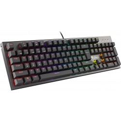 Klawiatura Dla Graczy Genesis Thor 300 RGB Mechaniczna Podświetlenie RGB Outemu Red