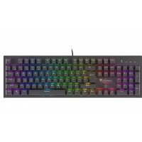 Klawiatura Dla Graczy Genesis Thor 300 RGB Mechaniczna Podświetlenie RGB Outemu Red