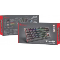 Klawiatura Dla Graczy Genesis Thor 300 TKL RGB Mechaniczna Podświetlenie RGB Outemu Red