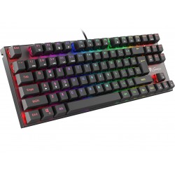 Klawiatura Dla Graczy Genesis Thor 300 TKL RGB Mechaniczna Podświetlenie RGB Outemu Red