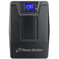 UPS Powerwalker Line-Interactive 600VA SCL 2x PL 230V, RJ11/45 In/Out, USB, LCD