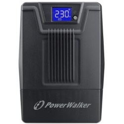 UPS Powerwalker Line-Interactive 600VA SCL 2x PL 230V, RJ11/45 In/Out, USB, LCD