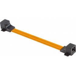 Adapter Złączka Sieciowa Przelotka Okienna RJ45 Kat.5e 17cm Lanberg