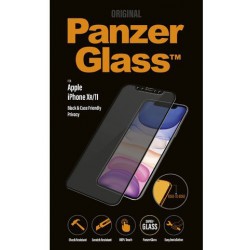 Szkło Hartowane Panzerglass Do Iphone Xr/11 Prywatny Czarny Do Etui