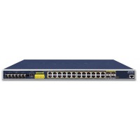 Switch Planet Igs-6325-24p4s 24x 1Gb Base-T Poe/4x Sfp Zarządzalny L3 Przemysłowy Gigabit Ethernet